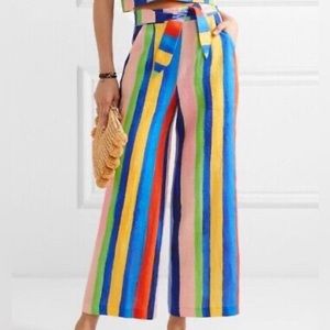 Mara Hoffman Rainbow Linen Pants